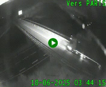 Clone of Caméra routière sur l'autoroute A20 au nord de Limoges, à la jonction avec la N520. Vue orientée vers Paris