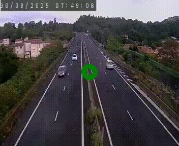 Caméra autoroute A75 à hauteur de Coudes, en direction de Clermont-Ferrand