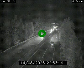 Webcam sur le périphérique de Nantes (N844) après la Porte de Bouguenais, à l'ouest de la ville