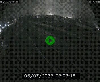 Webcam sur la N165 à hauteur de Caudan, dans le Morbihan.