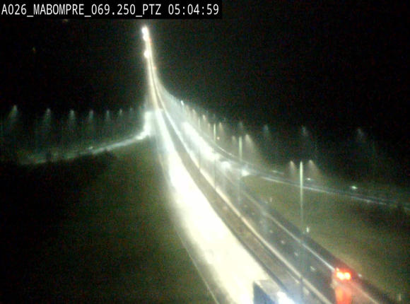 Webcam E25 (A26) à Mabompré. Vue orientée vers Liège