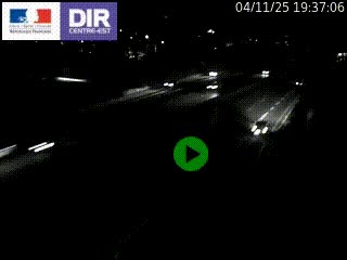 Webcam sur la Nationale 201 à hauteur de la sortie Chambéry-Nord, avant à la jonction entre l'A41 et l'A43, en direction de Lyon