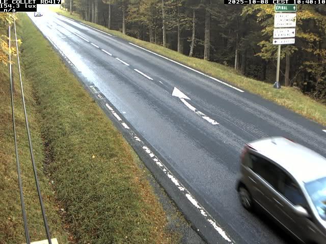 Caméra du Collet sur la route de Colmar (D417)