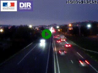 Caméra autoroute à Saint-Etienne (Les Littes) à hauteur du Ikea Saint-Etienne sur l'A72 en direction de Roanne