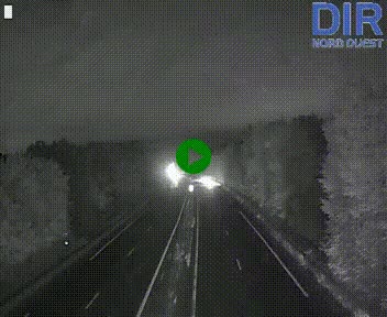Webcam sur le périphérique de Caen (N814) à l'est de la ville, à Mondeville hauteur de la sortie 2, Presqu'île-Rives de l'Orne, au bout de l'autoroute A13