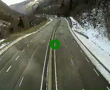 Webcam L'Hospitalet-près-l'Andorre sur N20, en direction d'Andorre