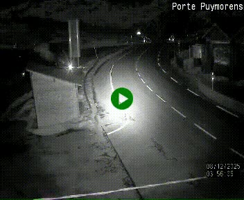 Webcam Col du Puymorens sur N320, en direction de Pas de la Casa (Andorre)
