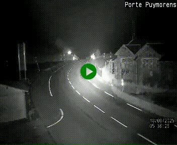 Webcam Col du Puymorens sur N320, en direction de Pas de la Casa (Andorre)