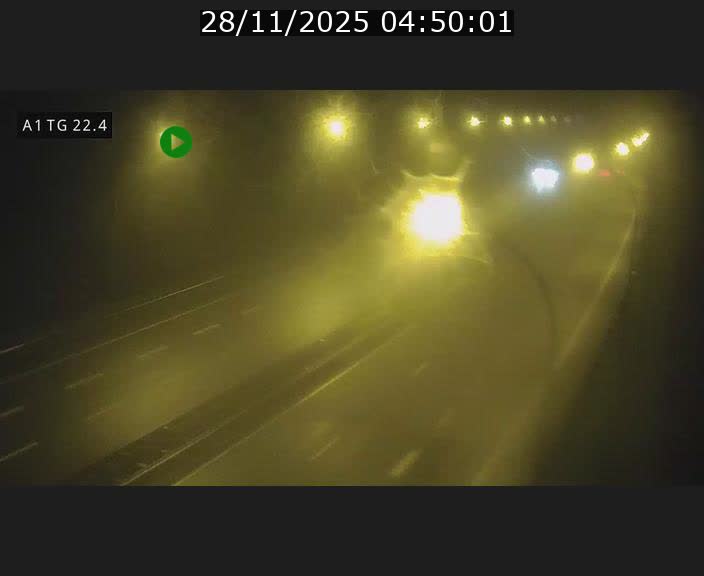 Traffic live webcam Luxembourg Flaxweiler - A1 direction Luxembourg - BK 22.4