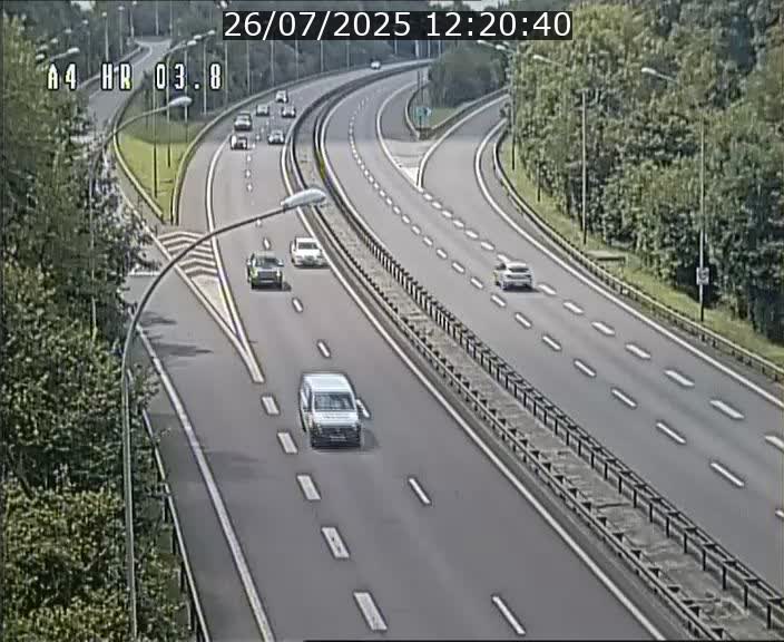 Webcam traffic A4 Luxembourg - BK 3.8 - Leudelange (direction Esch sur Alzette)