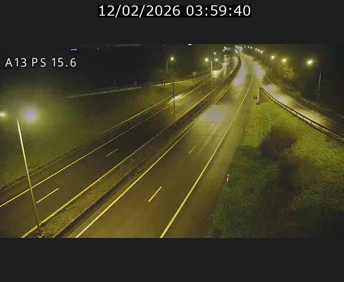 Traffic live webcam Luxembourg Kayl - A13 direction Dudelange - BK 15.6