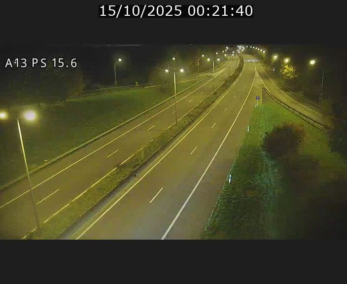 Traffic live webcam Luxembourg Kayl - A13 direction Dudelange - BK 15.6