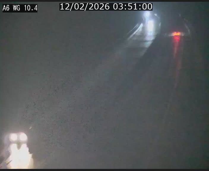 Traffic live webcam Luxembourg Mamer - A6 - BK 10.4 - direction Luxembourg/France/Allemagne