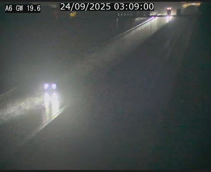 Traffic live webcam Luxembourg - Steinfort - A6 - BK 19.6 - direction Belgique