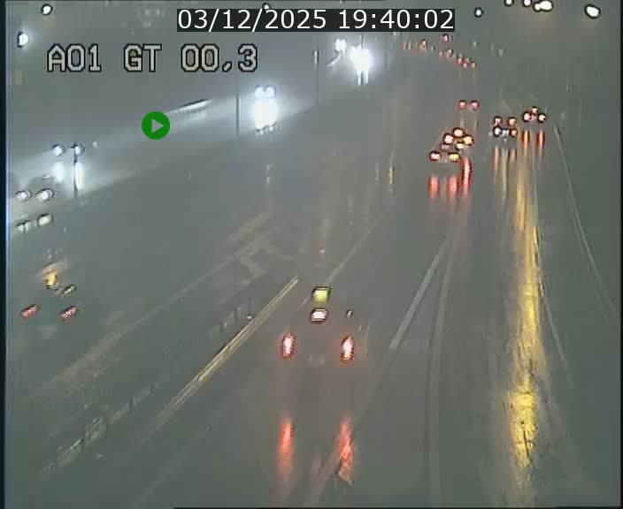 Traffic live webcam Luxembourg Croix de Gasperich - A1 direction Kirchberg - BK 0.3