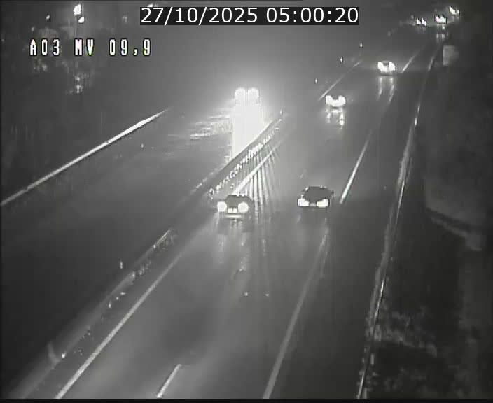 Webcam Autoroute à la Croix de Bettembourg - A3 - BK 9.9 - direction Luxembourg-Ville