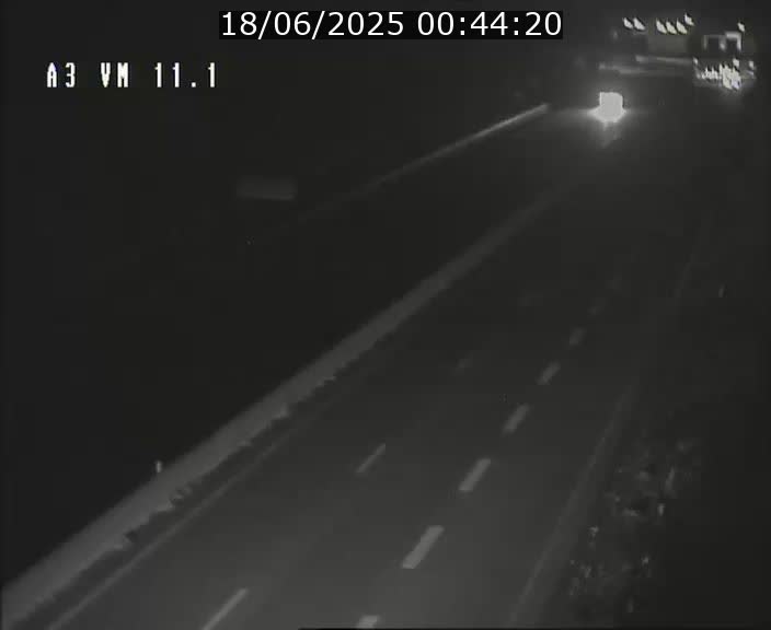 Webcam à la frontière franco-luxembourgeoise, avant la Croix de Bettembourg - BK 11.1 - direction Luxembourg-ville