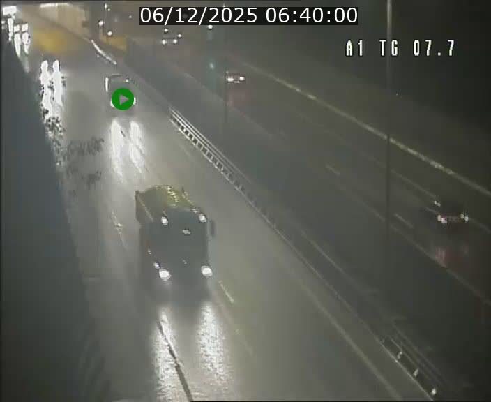 Traffic live webcam Luxembourg Kirchberg - A1 direction Luxembourg-ville - BK 7.7