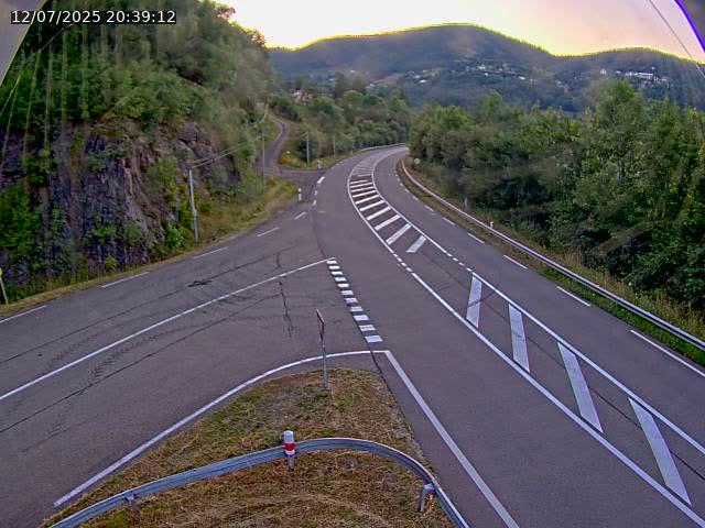 Caméra autoroute France - N66, col du Bussang direction Remiremont