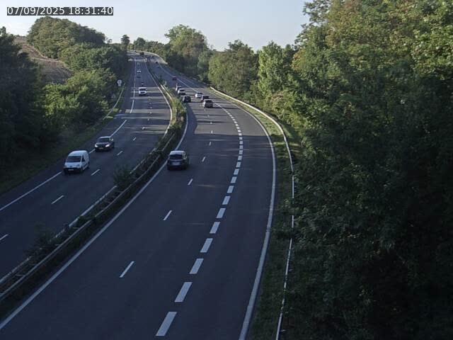 Caméra autoroute France - A33, Rosières direction Lunéville