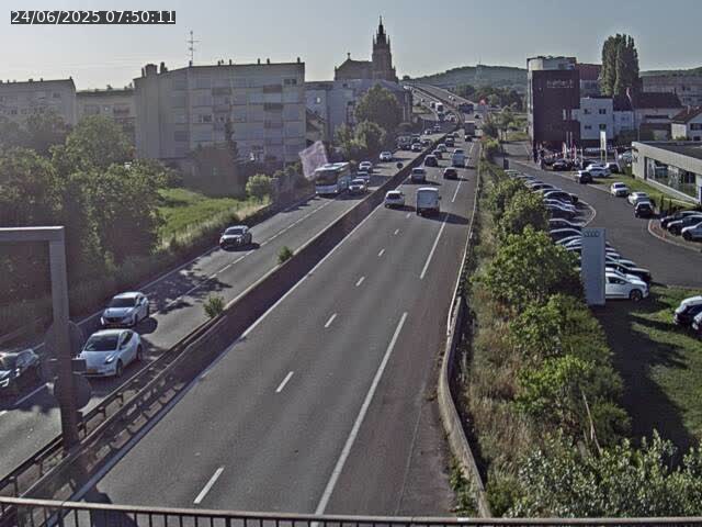 Caméra autoroute France - A31, Thionville direction Metz