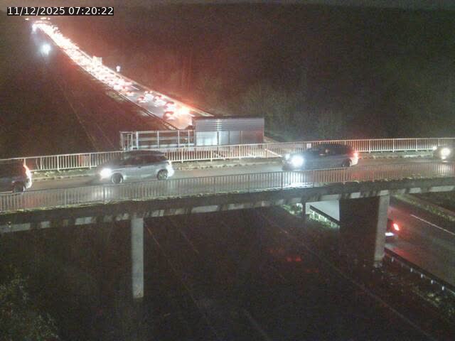 Caméra autoroute France - A31, Zoufftgen direction Luxembourg-ville, à la frontière entre la France et le Luxembourg