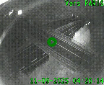 Clone of Caméra routière sur l'autoroute A20 au nord de Limoges, à la jonction avec la N520. Vue orientée vers Paris