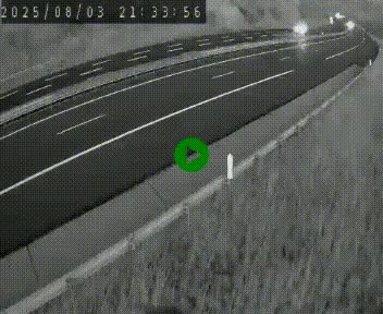 Caméra autoroutière France - A75, Engayresque, entre Millau et Séverac-le-Chateau, en direction de Montpellier