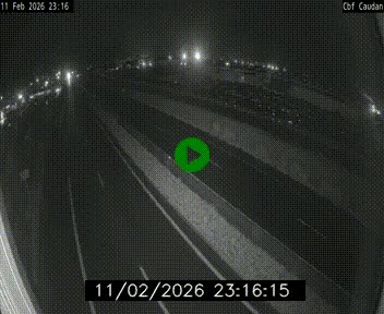 Webcam sur la N165 à hauteur de Caudan, dans le Morbihan.