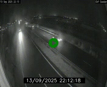 Webcam sur la N165 à hauteur de Caudan, dans le Morbihan.