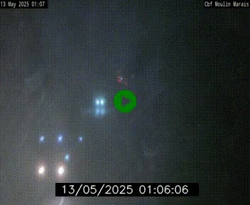 Webcam sur le périphérique de Nantes (N844) entre la Porte de Saint-Luce et la Porte d'Anjou, à l'est de la ville