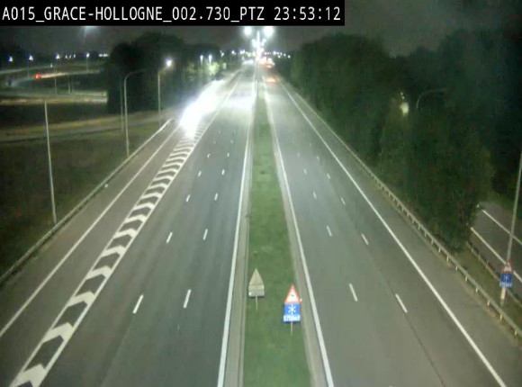 Caméra trafic Belgique - Grâce-Hollogne - E42, jonction avec A604, direction Loncin/Aéroport de Liège -  BK 3.2