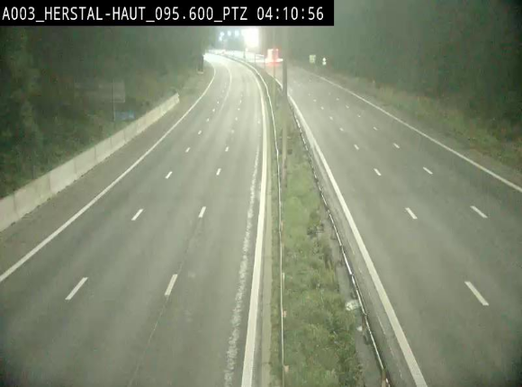 Webcam E40 à Herstal en direction de Liège et en provenance d'Aachen