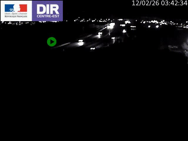 Webcam autoroute sur A450 à Pierre-Bénite en direction de Lyon et de l'autoroute A7
