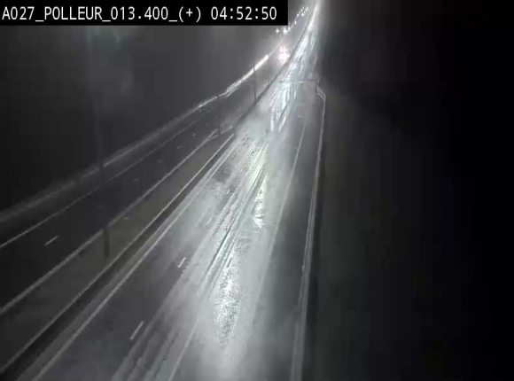 Webcam sur l'A27/E42 à hauteur du Viaduc de Polleur, juste après l'aire de Polleur