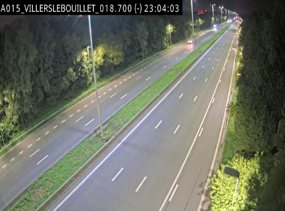 Webcam autoroute Belgique - Villers-le-Bouillet - E42 direction Liège - BK 18.7