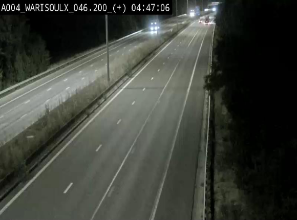 Webcam autoroute Belgique - Warissoulx - E411 - BK 46.2