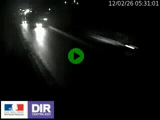 Webcam routière à Saint-Etienne-Terrenoire sur la RN88 avant la jonction entre l'A72 et le Boulevard Périphérique de Saint-Etienne