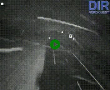 Webcam sur A84 à hauteur de l'échangeur de Poilley avec la N175, au sud d'Avranches