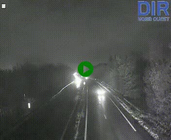 Webcam sur le périphérique de Caen (N814) à l'est de la ville, à Mondeville hauteur de la sortie 2, Presqu'île-Rives de l'Orne, au bout de l'autoroute A13