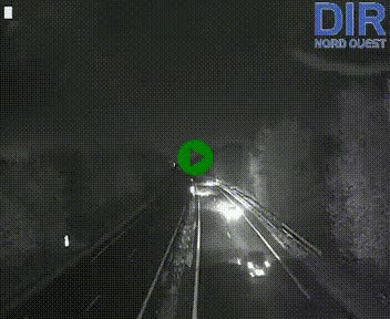 Webcam sur le périphérique de Caen (N814) à l'est de la ville, à Mondeville hauteur de la sortie 2, Presqu'île-Rives de l'Orne, au bout de l'autoroute A13