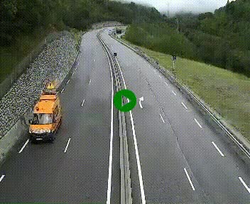 Webcam L'Hospitalet-près-l'Andorre sur N20, en direction d'Andorre