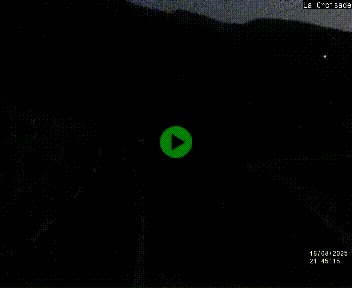 Webcam au carrefour de la croisade, à la jonction entre la N22 et la N320, avant le poste de douane franco-andorrane. Webcam à 1790 mètres d'altitude