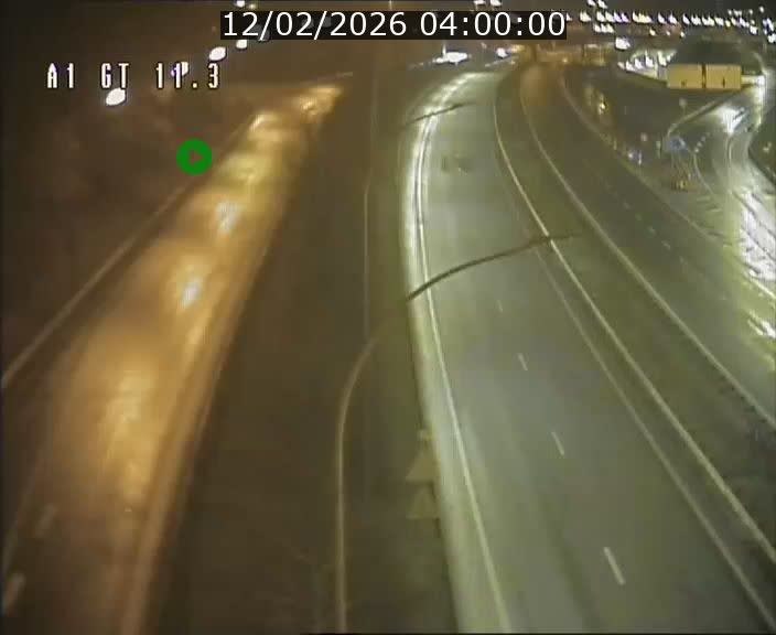 Traffic live webcam Luxembourg Senningerberg - A1 direction Allemagne - BK 11.3