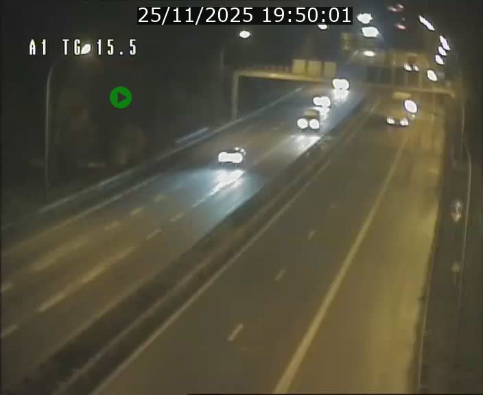 Traffic live webcam Luxembourg Munsbach - A1 direction Luxembourg - BK 15.5