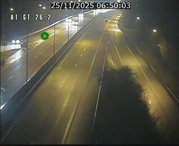 Traffic live webcam Luxembourg Grevenmacher - A1 direction Allemagne - BK 26.2
