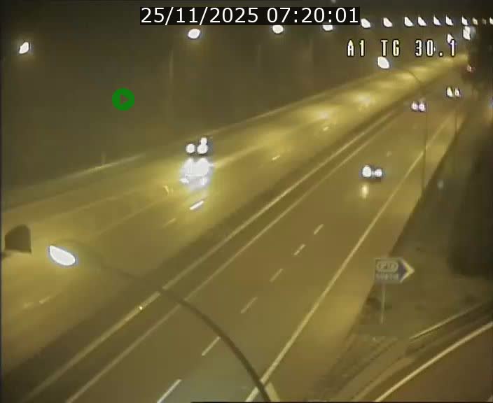 Traffic live webcam Luxembourg Grevenmacher - A1 direction Luxembourg - BK 30.1