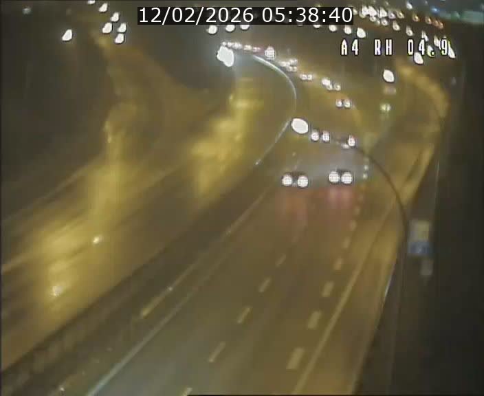 Traffic live webcam Luxembourg Leudelange - A4 - BK 4.9 - direction Luxembourg