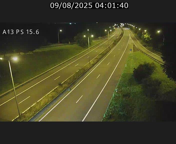 Traffic live webcam Luxembourg Kayl - A13 direction Dudelange - BK 15.6