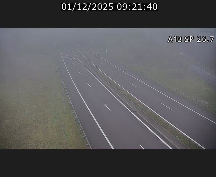Traffic live webcam Luxembourg Frisange - A13 direction Luxembourg-ville - BK 26.7